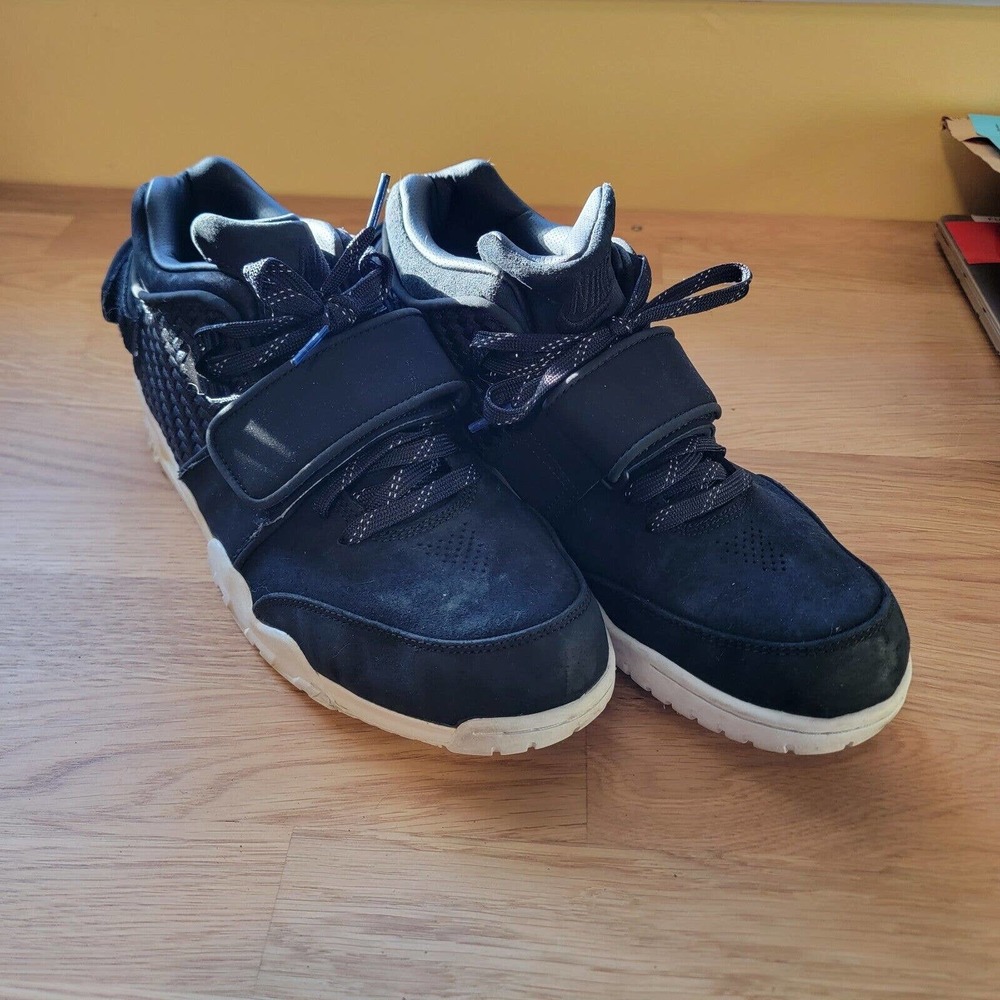 Size 10 - Nike Air Trainer V Cruz Black Suede 2016 777535-004